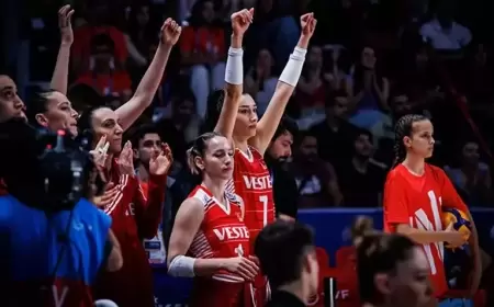 Filenin Sultanları A Milli Kadın Voleybol Takımı, Paris Olimpiyatları Elemeleri'nde Arjantin'i Yendi