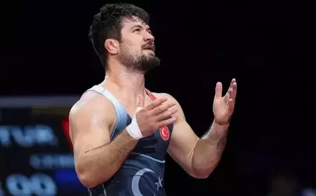 Ali Cengiz, Dünya Güreş Şampiyonası'nda Altın Madalya Kazandı