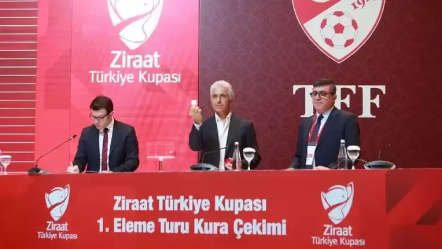 Ziraat Türkiye Kupası 1. Eleme Turu Eşleşmeleri Belli Oldu