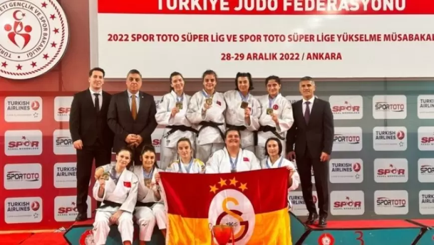 Galatasaray, 2022 Sezonu Judo Spor Toto Süper Ligi Şampiyonu!