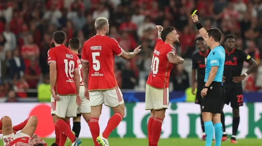 Benfica Teknik Direktörü Roger Schmidt'ten Hakem Halil Umut Meler Eleştirisi!