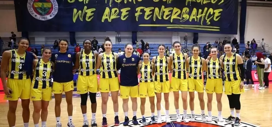 Fenerbahçe Kadın Basketbol Takımı, Emlak Konut'u Büyük Üstünlükle Mağlup Etti