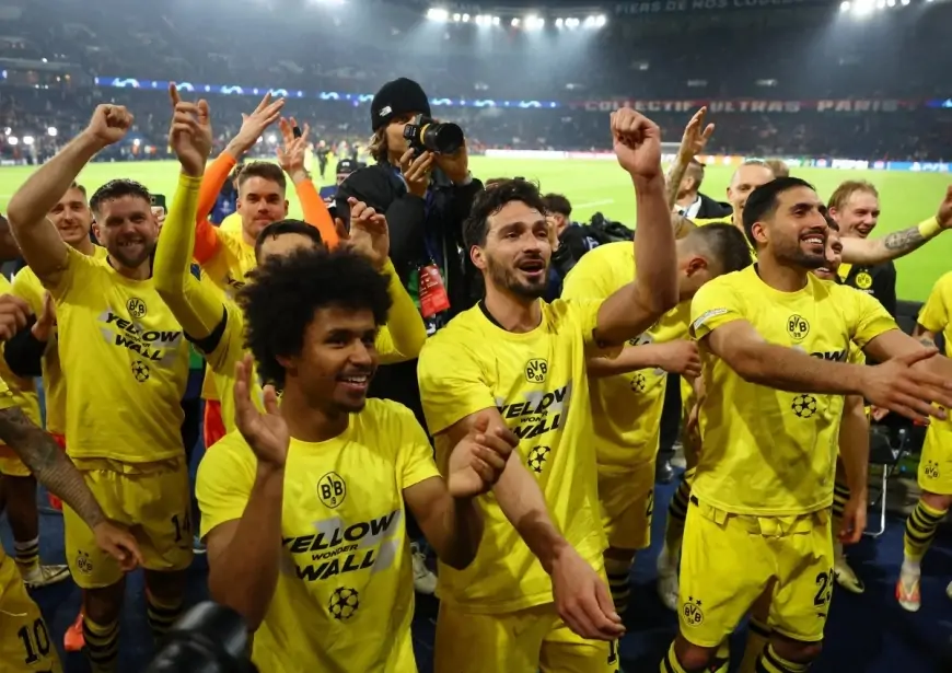 Şampiyonlar Ligi Dramı: Dortmund Paris'i Eledi, Wembley'e Yarı Final Biletini Aldı!
