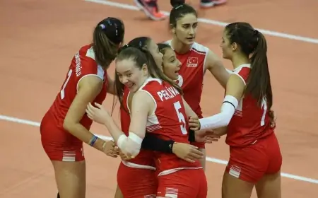 16 Yaş Altı Kız Milliler Avrupa Şampiyonası İçin Sahalarda...