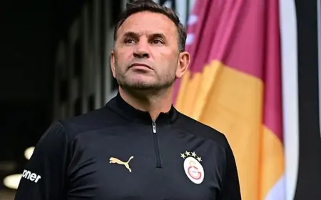 Okan Buruk'tan Sert Sözler! Önde Olan Biziz