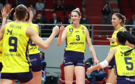 Fenerbahçe Galip Geldi! Budowlani Lodz Sahadan Üzgün Ayrıldı | İşte, Maç Özeti